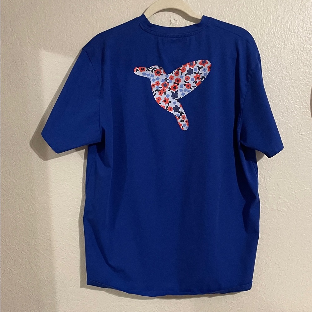 Birddogs Blue Tee with Gold Logo